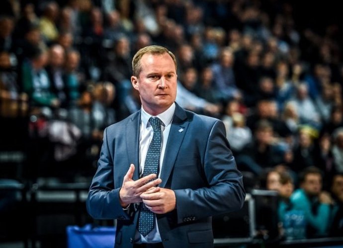 K.Maksvytis paanalizavo būsimus oponentus (FIBA Europe nuotr.)