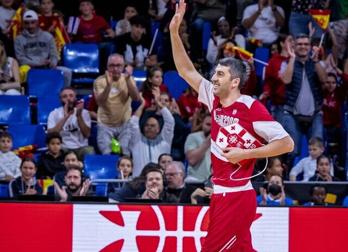 G.Shermadinis atsisveikino su Sakartvelo rinktine (FIBA nuotr.)