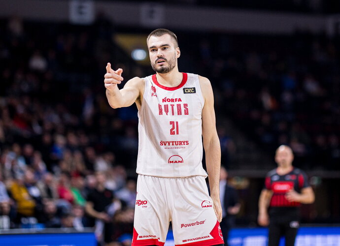 G.Masiulis dominavo Klaipėdoje („Betsafe-LKL“ nuotr.)