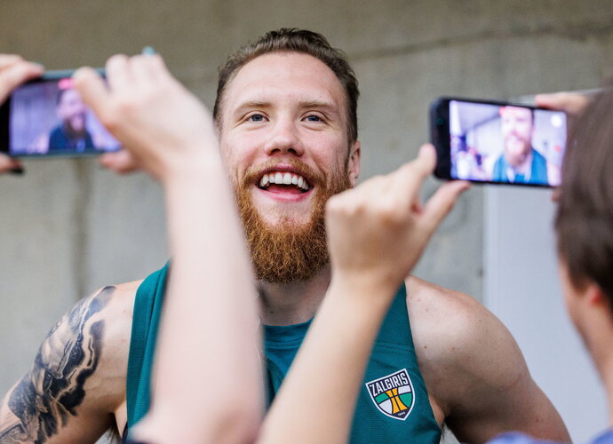 I.Brazdeikis džiaugiasi sugrįžimu į Kauną (BNS nuotr.)