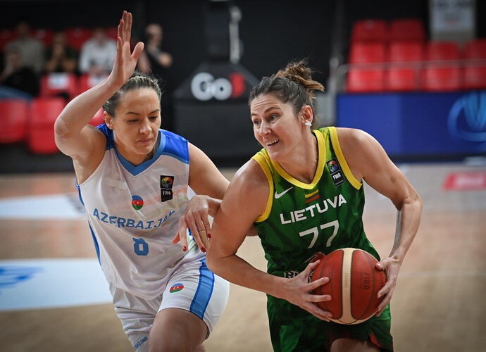 Lietuvės pasiekė galingą pergalę (FIBA nuotr.)