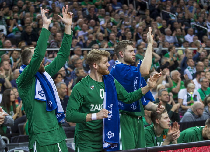 „Žalgiris“ kyla reitinge aukštyn (BNS nuotr.)