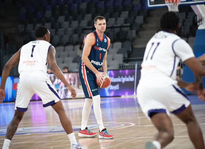 D.Tarolis pelnė 5 taškus (FIBA Europe nuotr.)