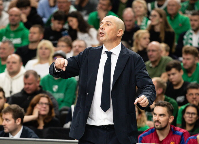 J.Penarroya pripažino „Žalgirio“ pranašumus (BNS nuotr.)