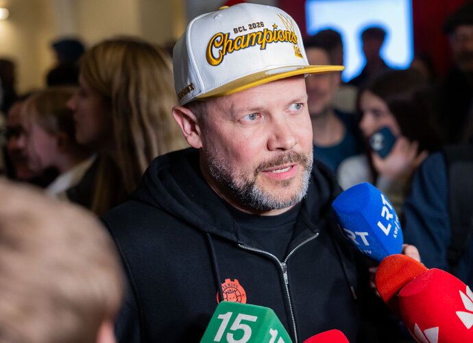 G.Žibėnas pasisakė trumpai, bet skambiai (BNS nuotr.)