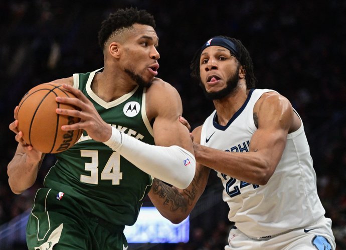 G.Antetokounmpo yra pasirengęs vesti graikus į olimpiadą (Scanpix nuotr.)