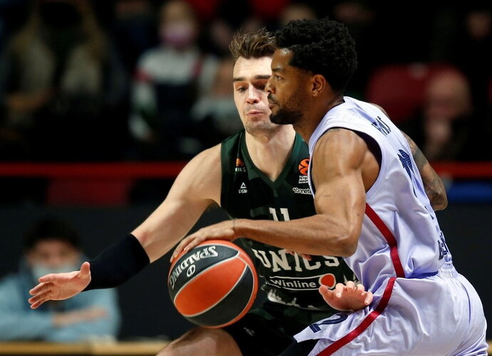 C.Higginsas praleis mačą su Miuncheno ekipa (Euroleague.net)