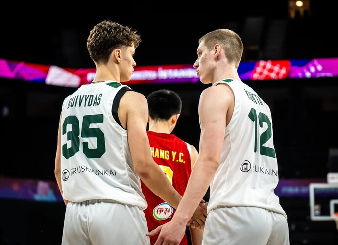 Lietuviai sieks vietos pusfinalyje (FIBA nuotr.)