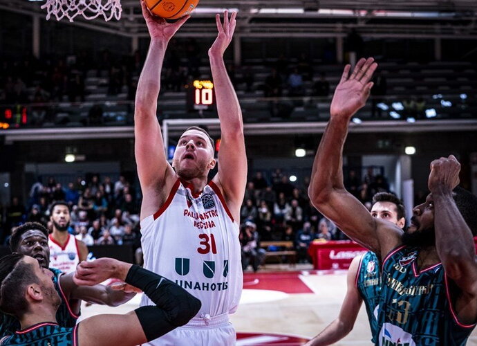 O.Olisevičius vedė komandą į pergalę (FIBA Europe nuotr.)