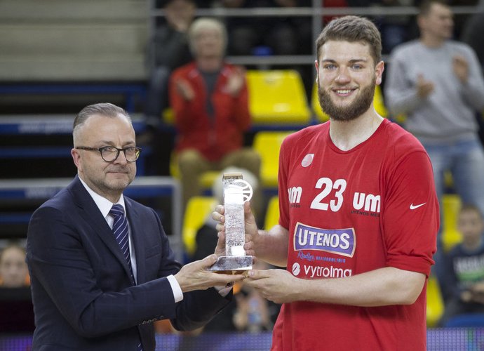 M.Gebenas tapo reguliaraus sezono MVP (BNS nuotr.)