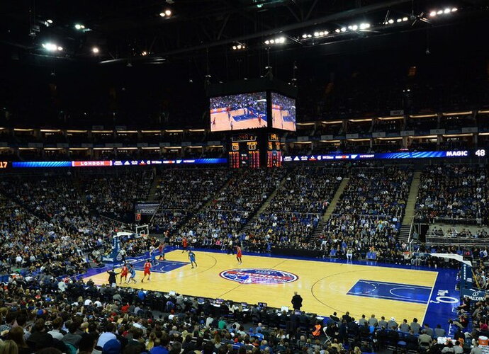 O2 arenoje sužaistas dar vienas NBA reguliaraus sezono mačas (Scanpix nuotr.)