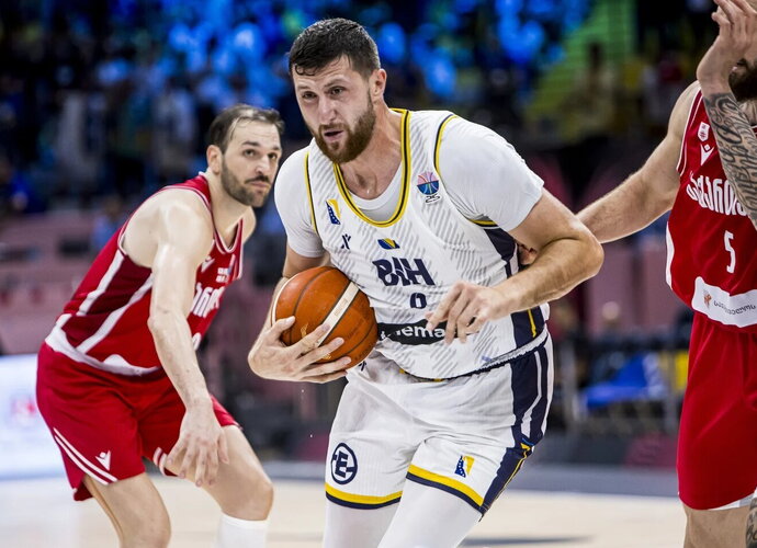 J.Nurkičius vedė bosnius link pergalės (FIBA nuotr.)
