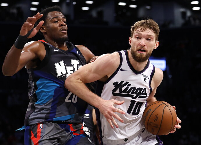 D.Sabonis fiksavo eilinį dvigubą dublį (Scanpix nuotr.)