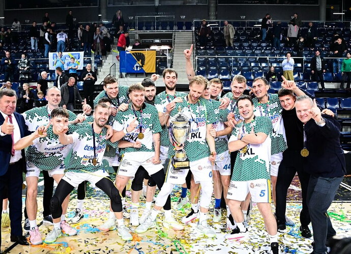 Kėdainių sporto centras tapo čempionais (RKL nuotr.)