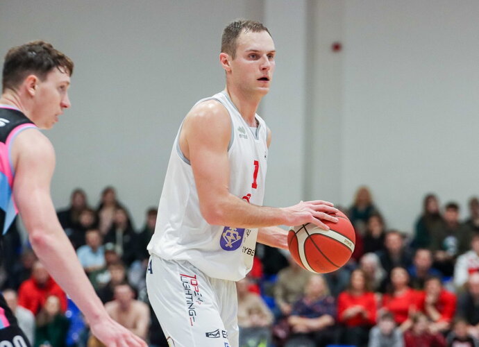 K.Guščikas žaidė galingai (Foto: NKL)