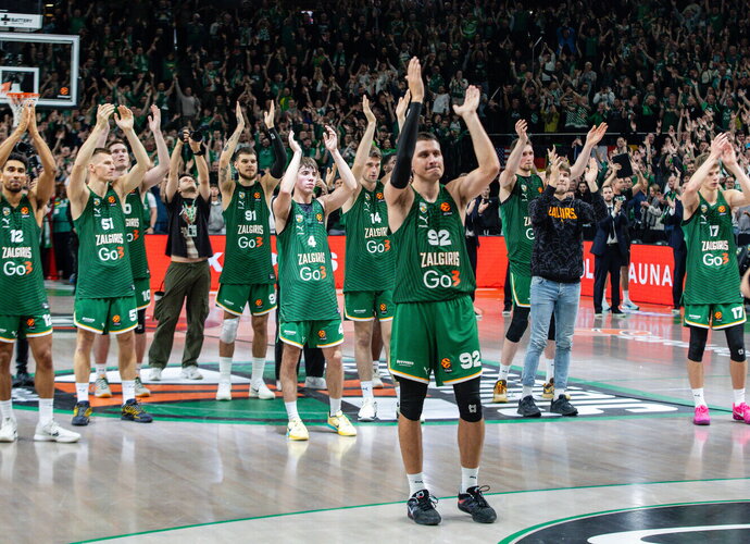 „Žalgiris“ užtikrintai pradėjo sezoną (BNS nuotr.)