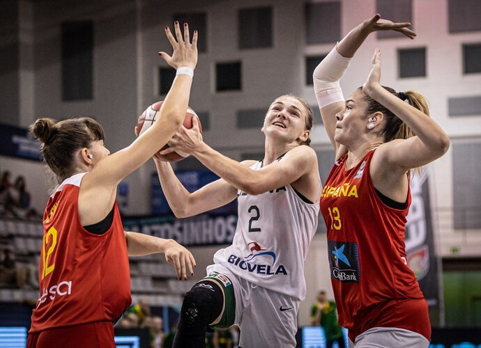 S.Aukštikalnytė į pergalę nenuvedė (FIBA Europe nuotr.)