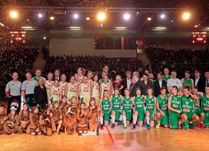  LMKL „Visų žvaigždžių” mačą laimėjo moterys (Foto: Augustas Didžgalvis)