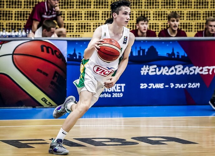 H.Pivorius beldžiasi į NCAA (FIBA Europe nuotr.)