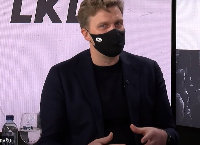 D.Adomaitis pasakojo apie darbą sostinės klube