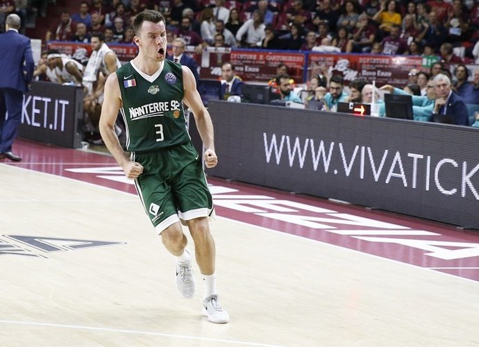 A.Juškevičius dažnai atakavo iš toli (FIBA Europe nuotr.)
