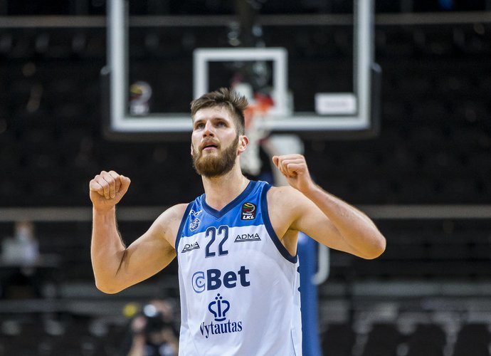 R.Miniotas LKL yra naudingiausias žaidėjas (BNS nuotr.)