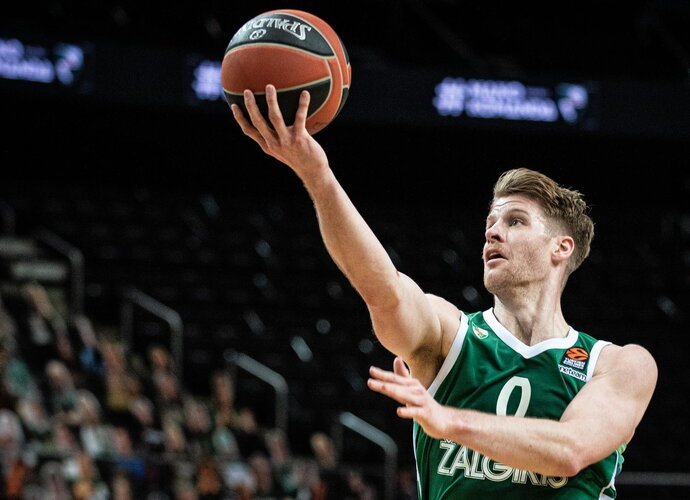 „Žalgiris“ atsisveikino su Eurolyga (BNS nuotr.)