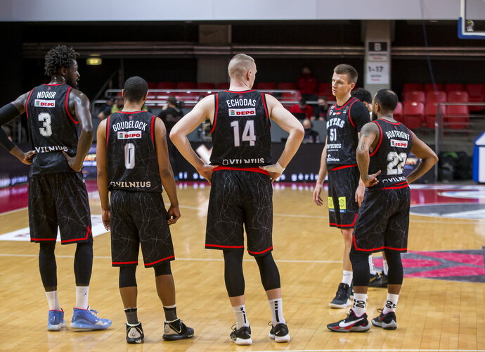 „Rytas“ mėgins panaikinti 2 taškų deficitą mače Vilniuje (BNS nuotr.)