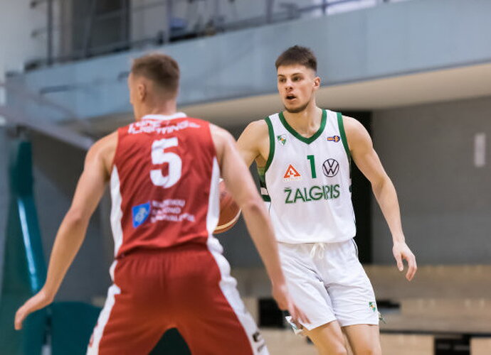 J.Ramanausko šūviai atvedė „Žalgirio“ dublerius į ketvirtfinalį (Dainius Lukšta, NKL)