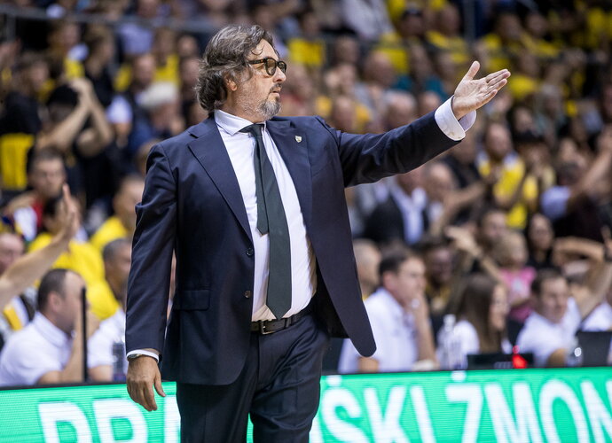 A.Trinchieri apžvelgė sezono startą („Betsafe-LKL“ nuotr.)