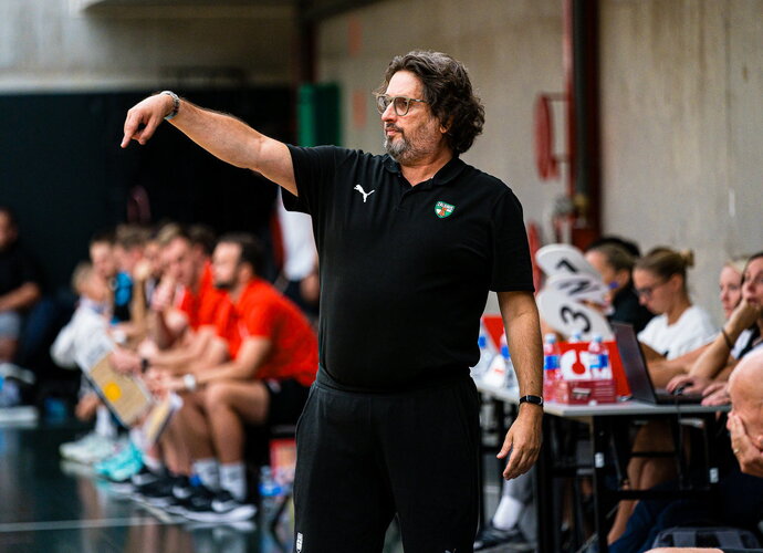 A.Trinchieri nepanoro kalbėti apie rezultatą (Roko Snarskio, Žalgiris.lt nuotr.)