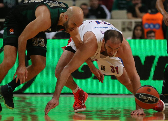 K.Koufos netaps lietuvio bendraklubiu (Scanpix nuotr.)