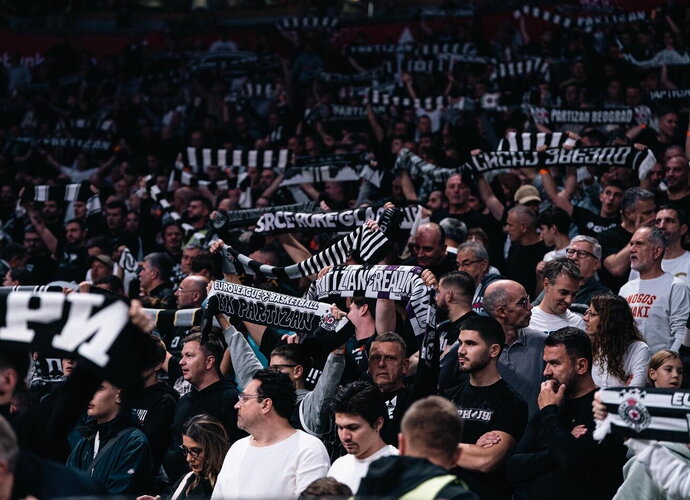 „Partizan“ sirgaliai klubui užtraukė baudą