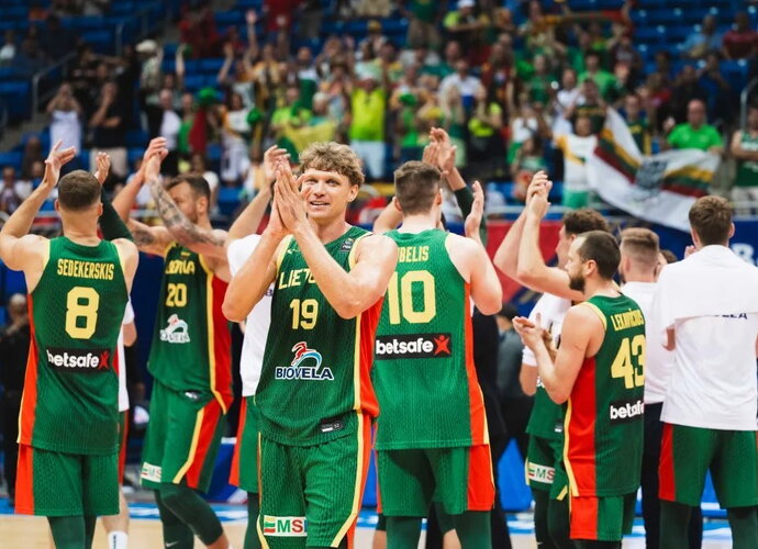 Lietuvos kovos – LRT ir Go3 eteryje (FIBA nuotr.)