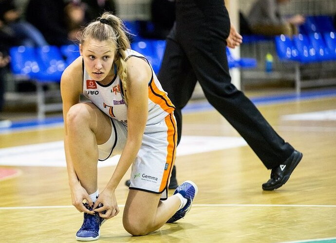 G.Meškonytė svariai prisidėjo prie pergalės (Foto: Augustas Didžgalvis)