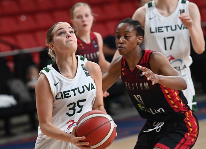 Lietuvės liko paskutinės (FIBA Europe nuotr.)