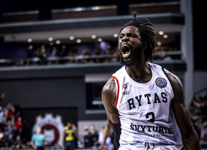 M.Ndouras ryškiai spindėjo vilniečių gretose (FIBA Europe nuotr.)