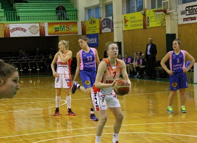 S.Okockytė surinko trigubą dublį (Sūduvos klubo nuotr.)