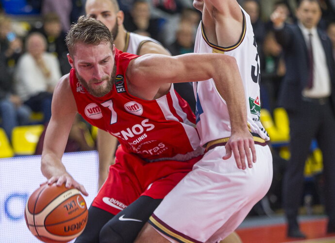 G.Radzevičius pelnė 16 taškų (BNS nuotr.)