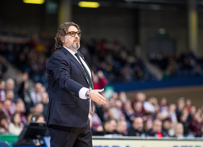 A.Trinchieri apžvelgė rungtynes (Foto: Rokas Lukoševičius)