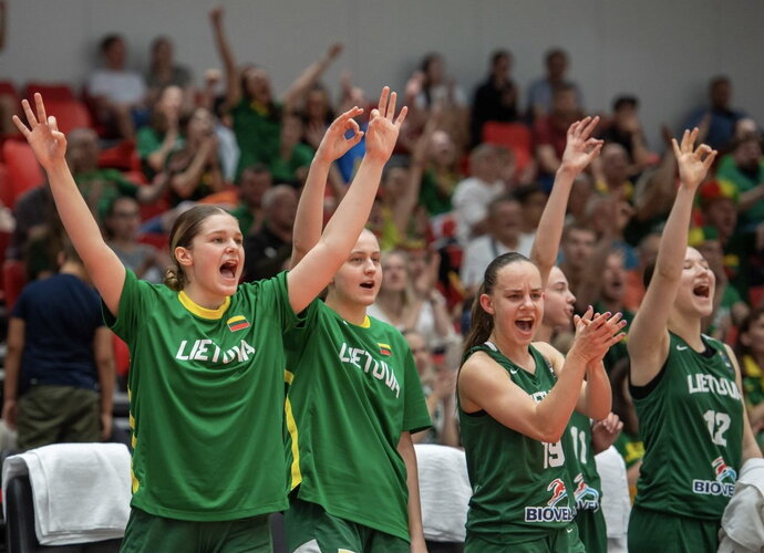Lietuvos 18-metės pirmenybėse neklumpa (FIBA nuotr.)