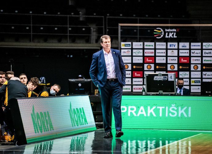 A.Sireikai pralaimėjimas 18 taškų skirtumu nuotaikos nesugadino (BNS nuotr.)