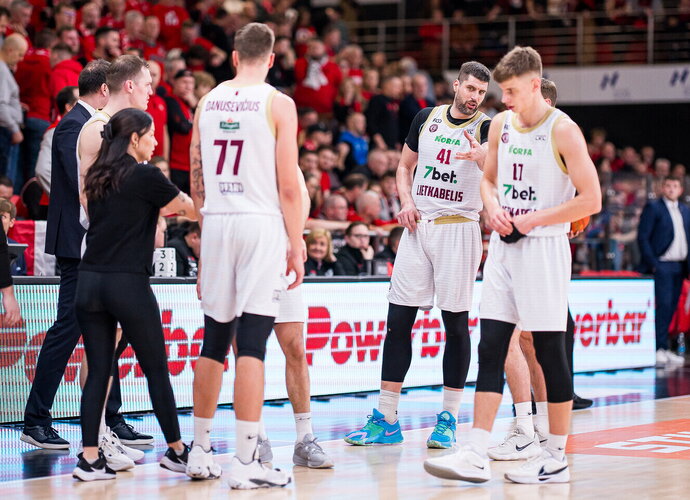 „Lietkabelio“ rungtynės buvo nukeltos (Foto: Rokas Lukoševičius)