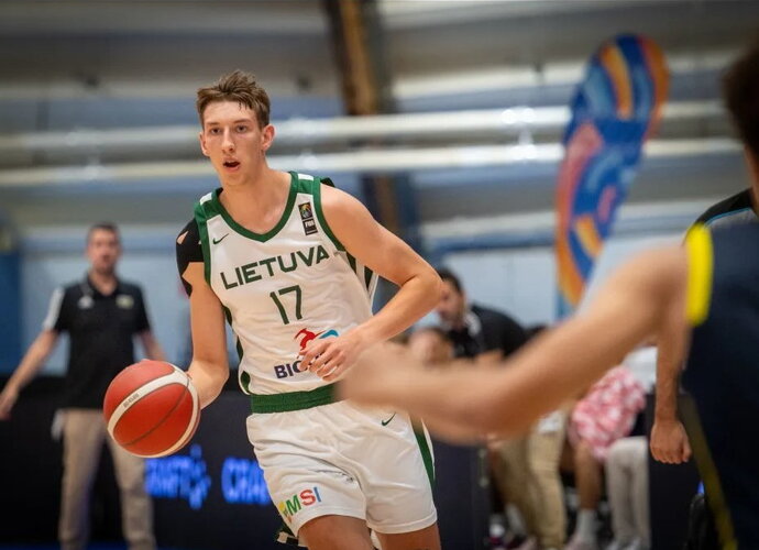 A.Bancevičius svariai prisidėjo prie pergalės (FIBA nuotr.)
