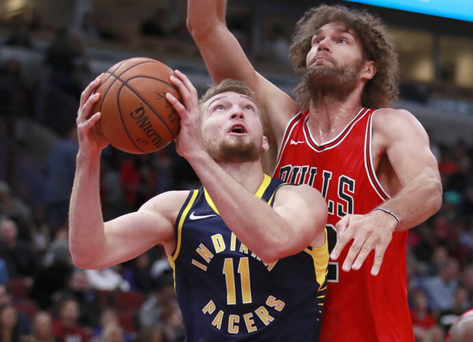 D.Sabonis buvo efektingai nukenksmintas (Scanpix nuotr.)
