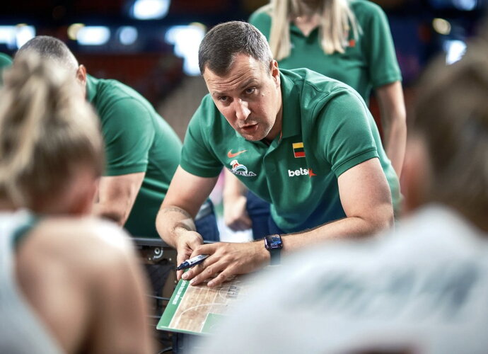 V.Stanišauskas prieš atranką nusiteikęs ambicingai (FIBA nuotr.)
