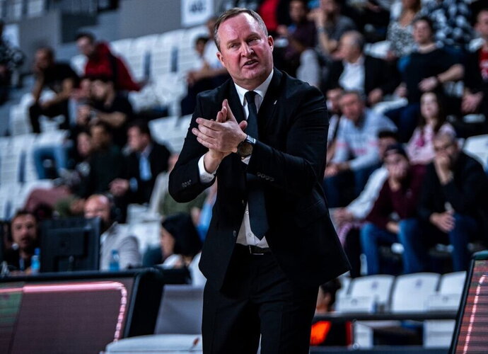 K.Maksvytis kaunasi dėl išlikimo lygoje (FIBA nuotr.)