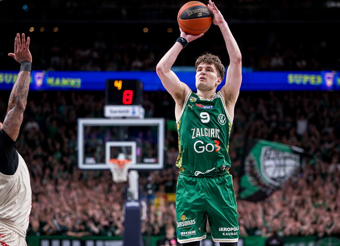D.Giedraitis negalės žaisti kelias savaites (Foto: Rokas Lukoševičius)