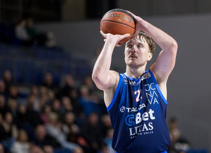 E.Venskus sužaidė solidžiai (Foto: Rokas Lukoševičius)