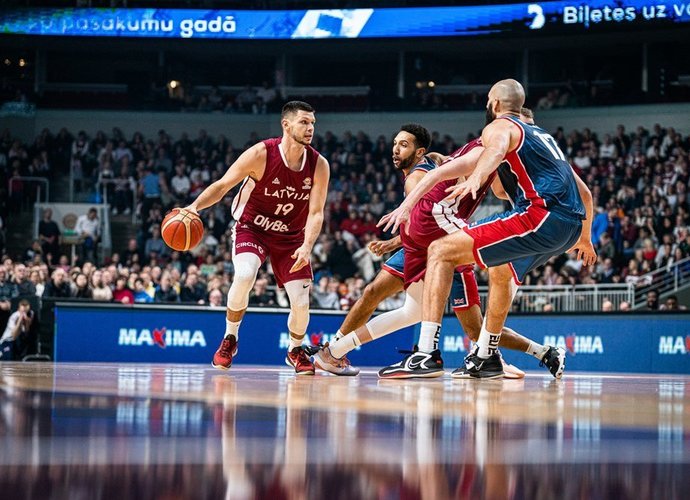 Latviai džiugino sirgalius pergale (FIBA Europe nuotr.)